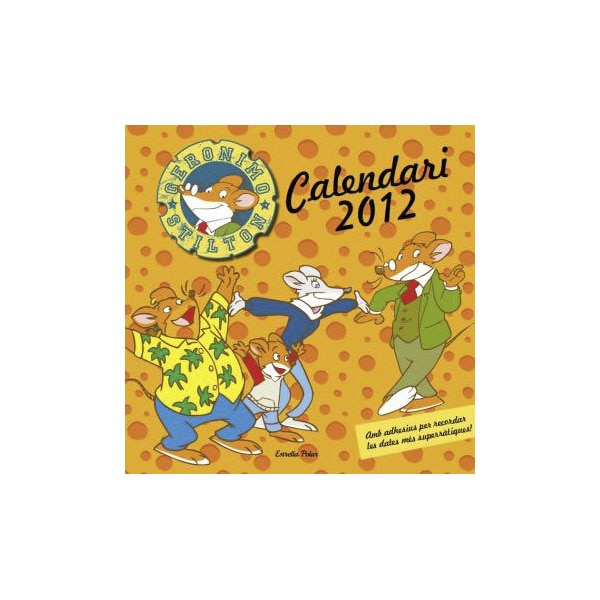 Calendari Geronimo Stilton 2012 (Clàssic) (Capa mole) 1