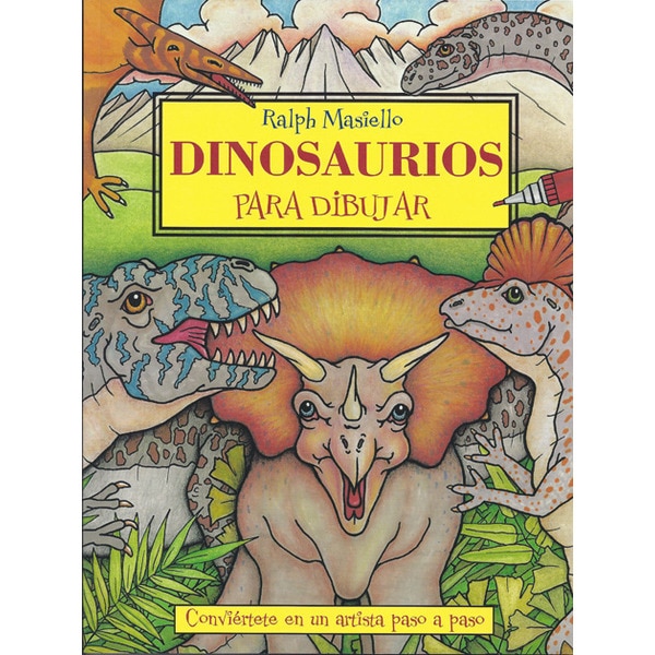 Imagem 0 de Dinosaurios para dibujar: Conviértete en un artista paso a paso(Tapa blanda)