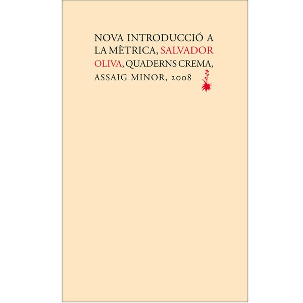 Imagem 0 de Nova introducció a la mètrica