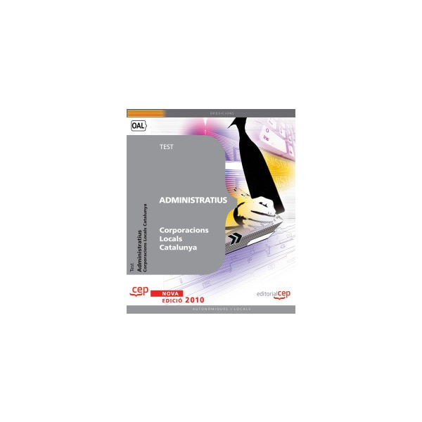 Imagem 0 de Administratius corporacions locals catalunya. Test(Tapa blanda)
