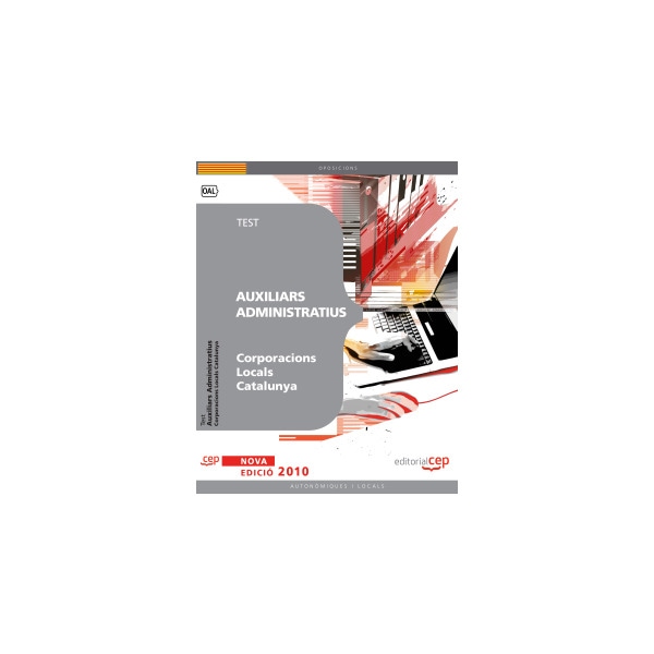 Imagem 0 de Auxiliars administratius corporacions locals catalunya. Test(Tapa blanda)