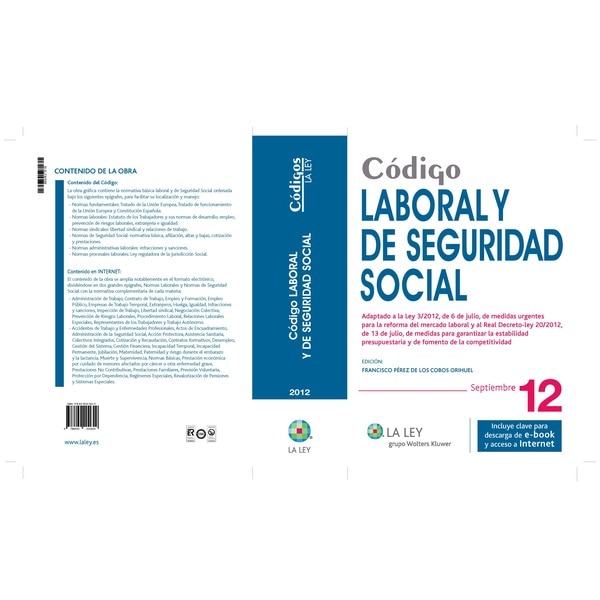Código Laboral y de Seguridad Social 2012 (Capa mole) 1