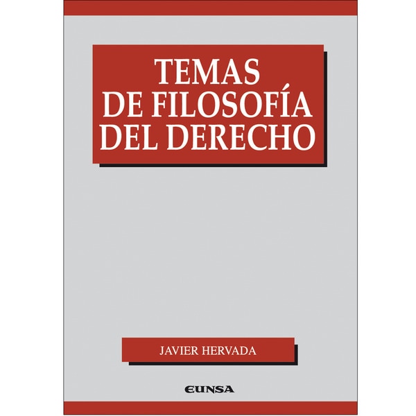 Temas De Filosofía Del Derecho 1