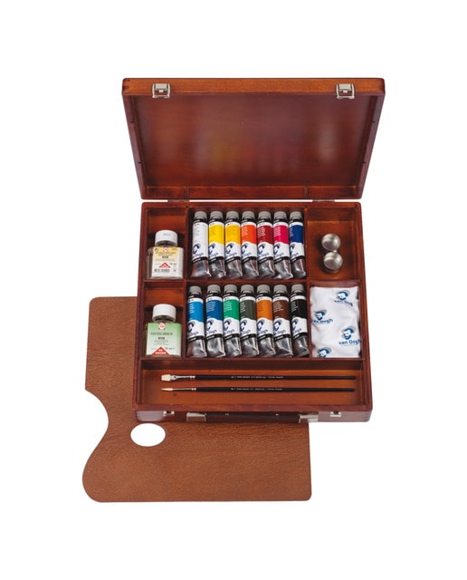 Imagen 0 de Caja de Madera de Oleos Inspiration Van Gogh Van Gogh Marrón