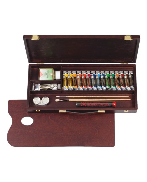 Imagen 0 de Caja de Óleo Rembrandt Tradicional Rembrandt Marrón