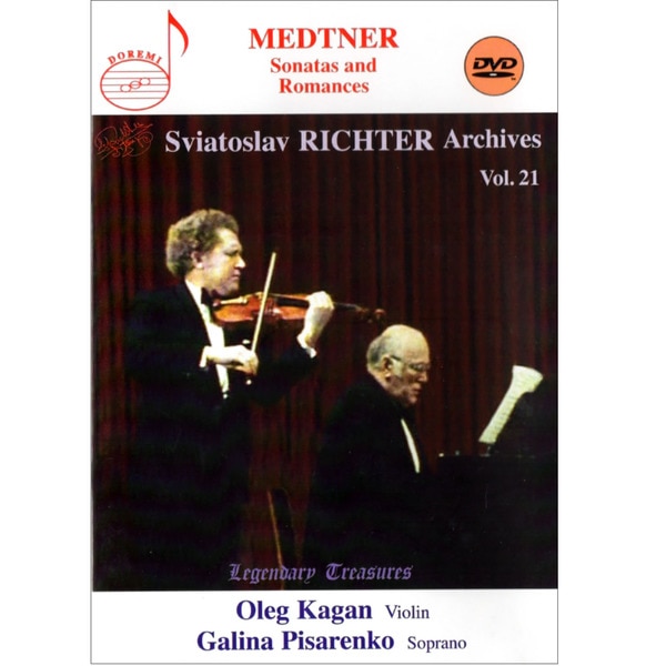 Imagen 0 de Medtner: Sonatas para violín y piano (DVD)
