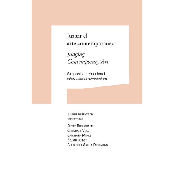Imagem 0 de Juzgar el arte contemporaneo (Tapa blanda con solapas)