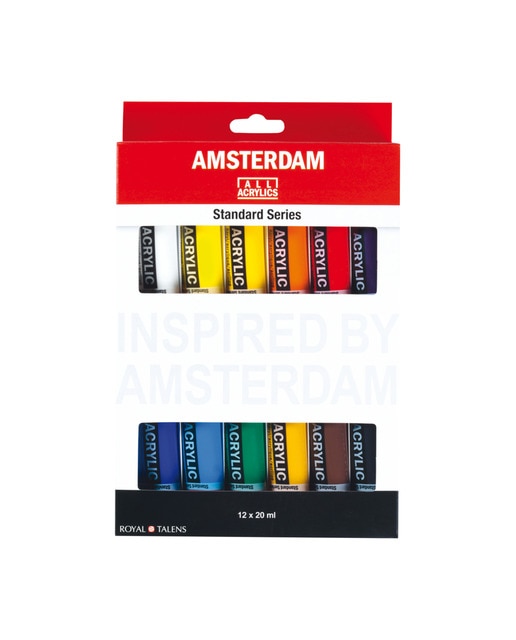 Conjunto de acrílicos Amsterdam 1