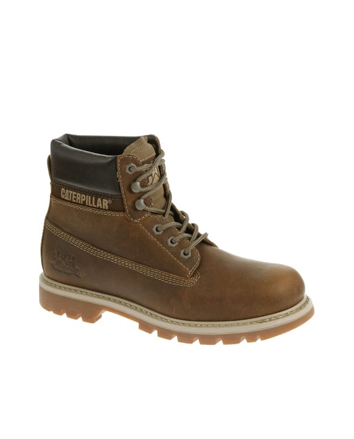 botas beige hombre