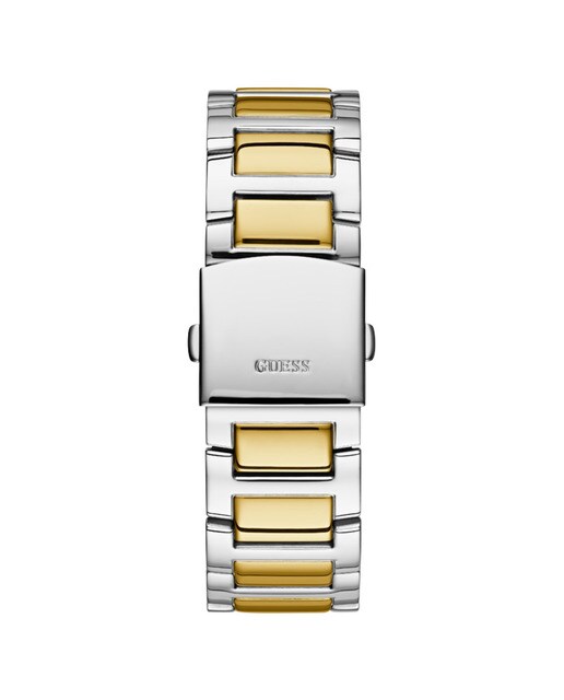 Reloj de hombre Frontier W0799G4 de acero y correa bicolor oro · Guess · El Corte  Inglés
