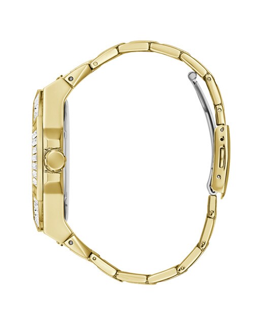 Reloj de hombre Zeus GW0209G2 de acero y correa dorada · Guess · El Corte  Inglés