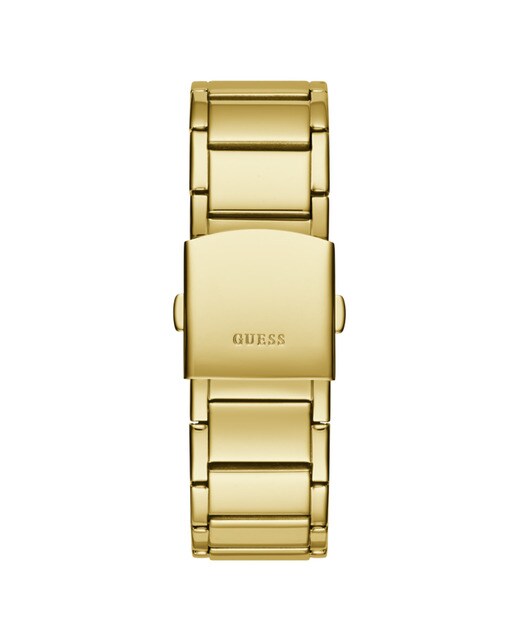 Reloj de hombre Zeus GW0209G2 de acero y correa dorada · Guess · El Corte  Inglés