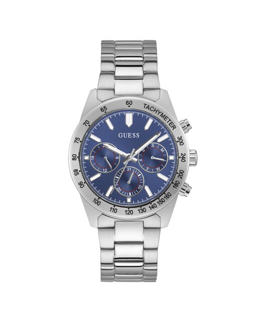 Reloj de hombre Altitude GW0329G1 de acero y correa plateada · Guess · El  Corte Inglés