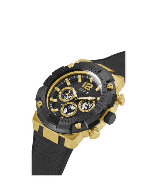 Reloj de hombre Navigator GW0264G3 de silicona y correa negra · Guess · El Corte  Inglés