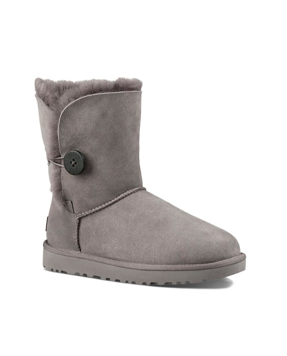 Botas de mujer Ugg planas de piel con forro de lana y botón · UGG · El Botas de mujer Ugg planas de piel con forro de lana y botón · UGG · El