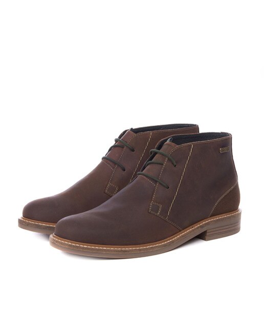 Botines de hombre Barbour Chukka de piel marrón · Barbour · El Corte Inglés