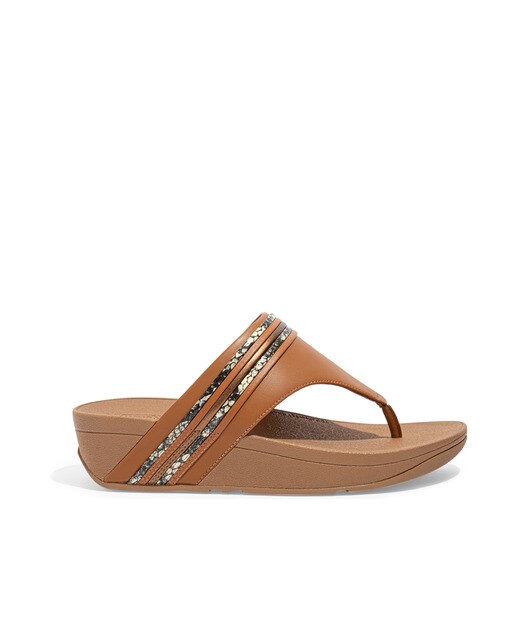 Sandalias de cuña de mujer Fitflop entre dedo en color marrón · FitFlop · El  Corte Inglés