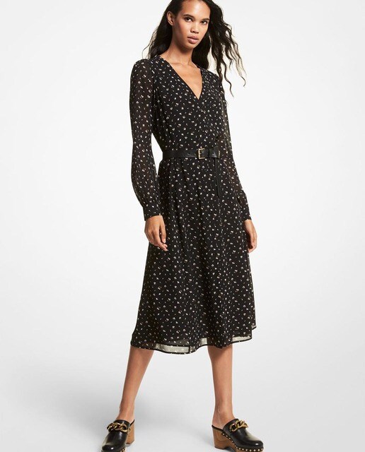Vestido midi camisero de manga larga · Michael Michael Kors · El Corte  Inglés