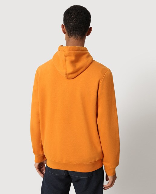 Sudadera de hombre Burgee wint 1 en color mostaza con capucha · Napapijri ·  El Corte Inglés