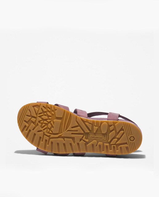 Sandalias planas de mujer de piel en color morado · Timberland · El Corte  Inglés