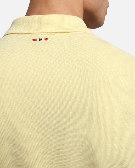 Polo piqué de hombre Elbas liso de manga corta · Napapijri · El Corte Inglés