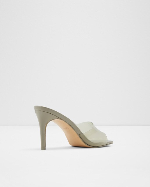 Sandalias de tacón de mujer Aldo de color verde con tacón de aguja · Aldo ·  El Corte Inglés