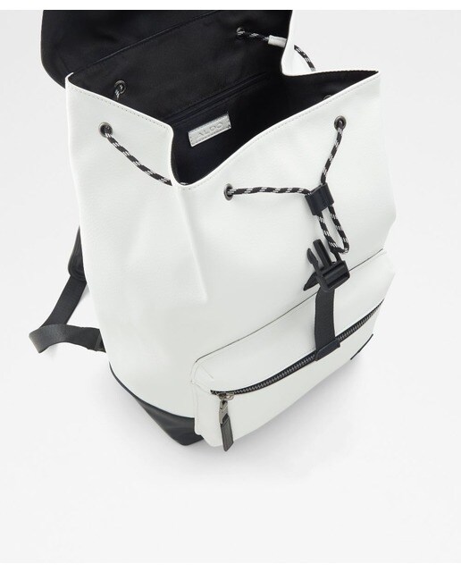 Mochila de hombre Aldo en color blanco con cierre de clip · Aldo · El Corte  Inglés