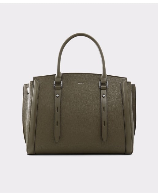 Tote Bags | Bolsa Shopper Acolchada Color Verde Kaki | PACOMARTINEZ Mujer -  Dreyerjuliane