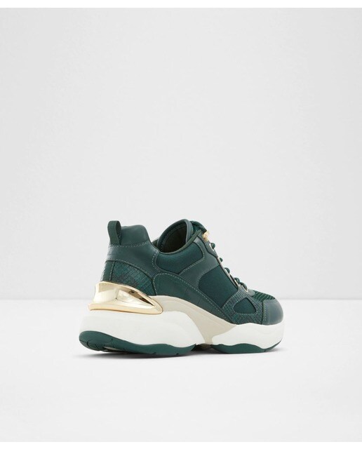 Zapatillas deportivas de mujer en textil de color verde con cuña · Aldo ·  El Corte Inglés