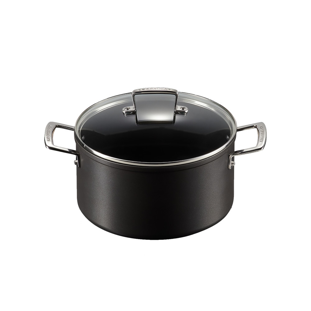 Olla de Aluminio Antiadherente con tapa Le Creuset · Le Aluminio antiadherente cacerola alta con tapa | Le Creuset