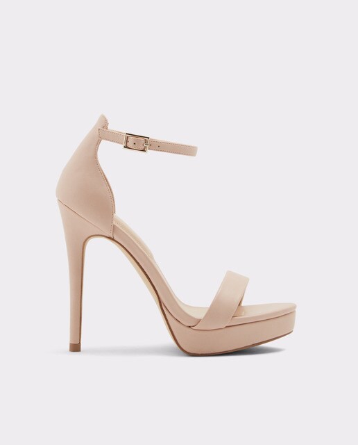 sandalias color nude