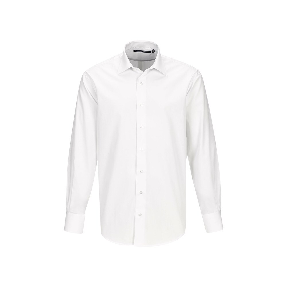 Camisa Fit Contemporary com colarinho clássico Branco-4