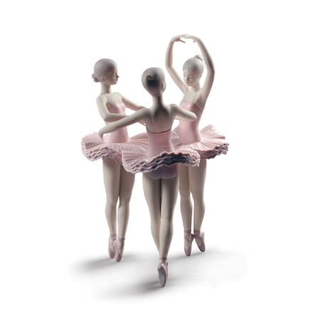 Figura Decorativa bailarinas Nuestra pose de ballet Lladró