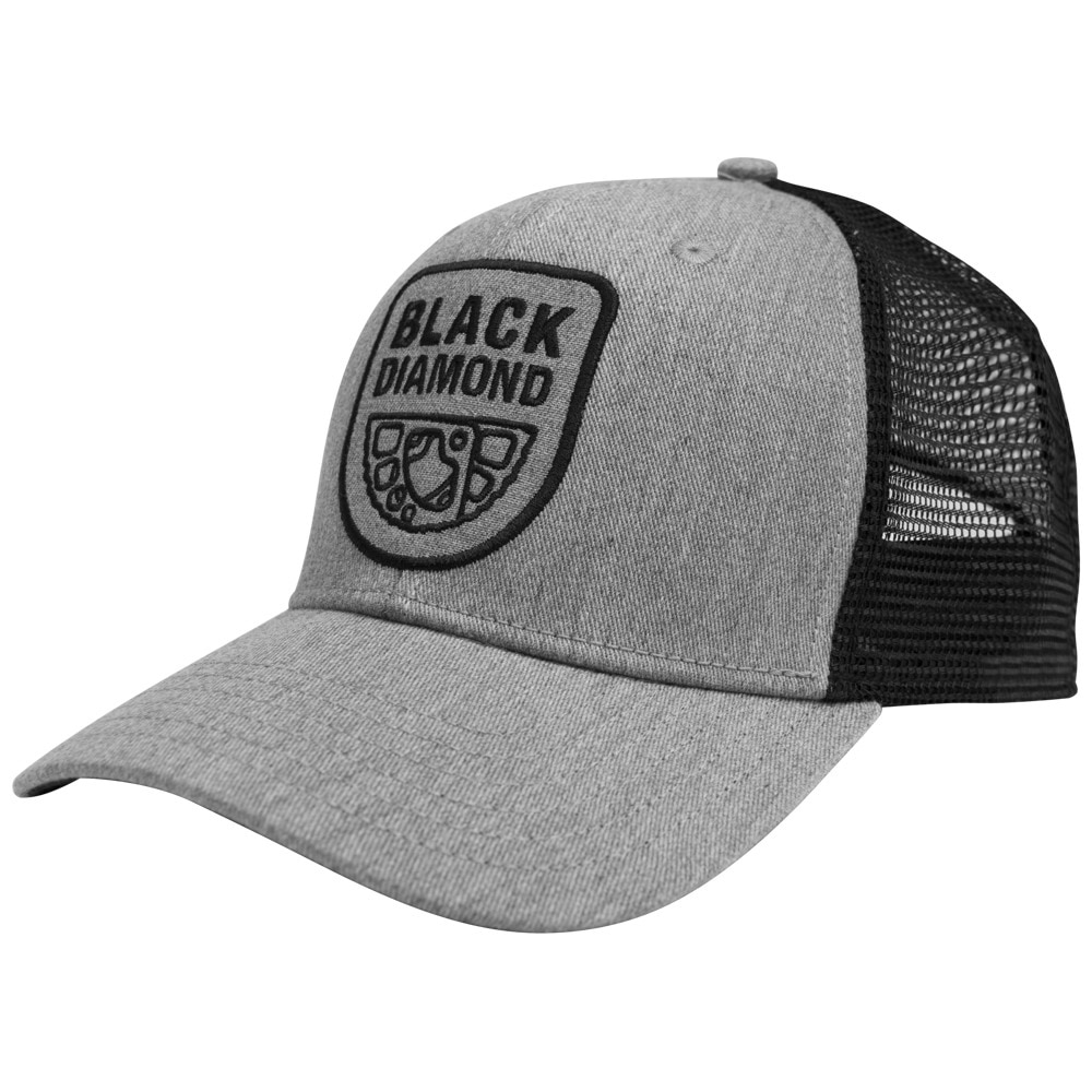 Gorra BD Trucker Black Diamond - Gris Gris-1