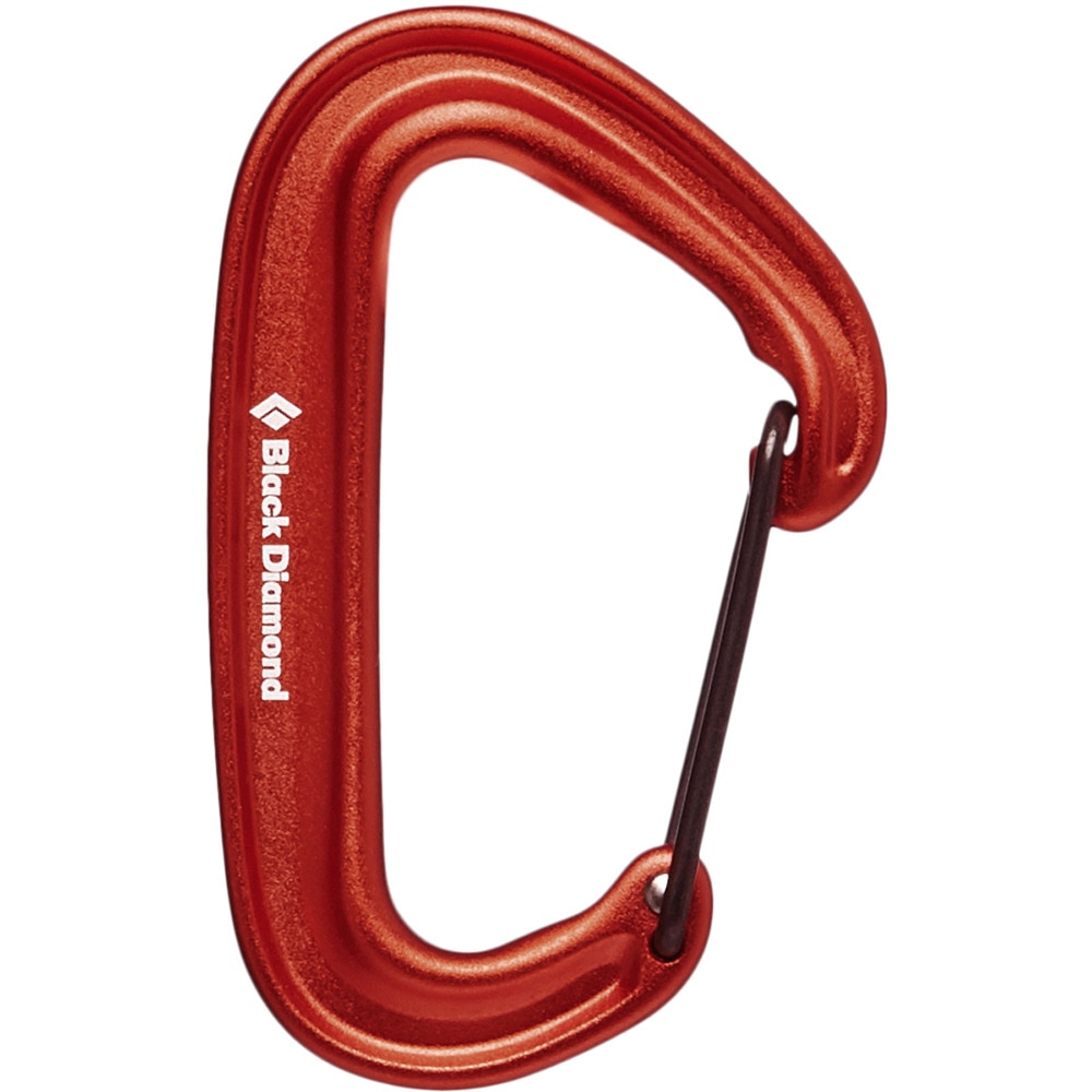 Mosquetón MiniWire Black Diamond - Rojo Rojo-1