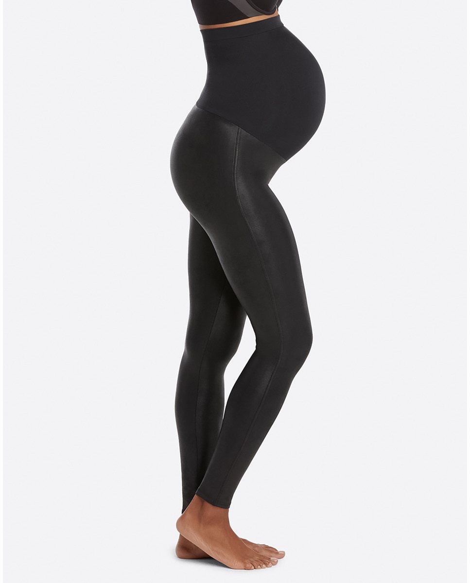 Leggin de premamá moldeador con efecto cuero · Spanx · El Corte Inglés