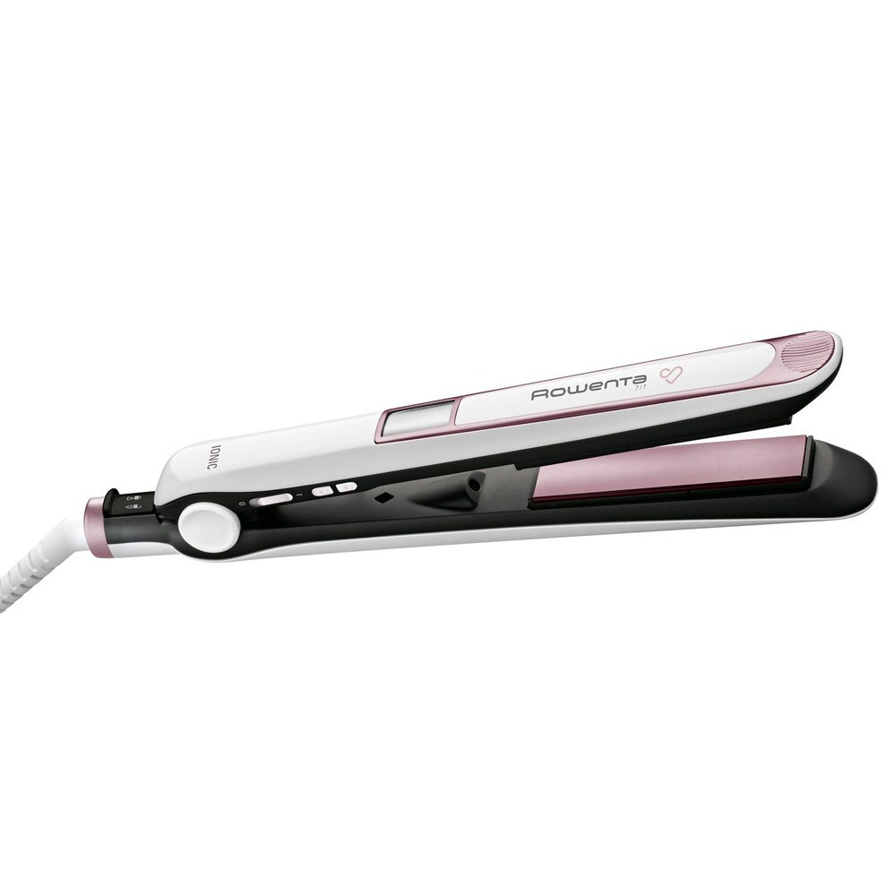 Plancha de pelo Rowenta Premium Care SF7460 con recubrimiento de queratina  y aceite de argán · El Corte Inglés