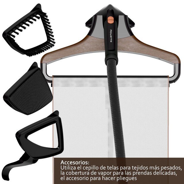 Plancha de vapor vertical Rowenta Pro Style Care IS846 con 5 ajustes de  vapor en el mango · El Corte Inglés