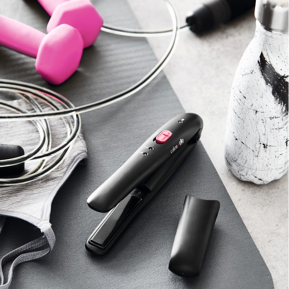 Plancha de pelo portatil Rowenta Touch Up and Go SF1312F0 sin cable · El  Corte Inglés