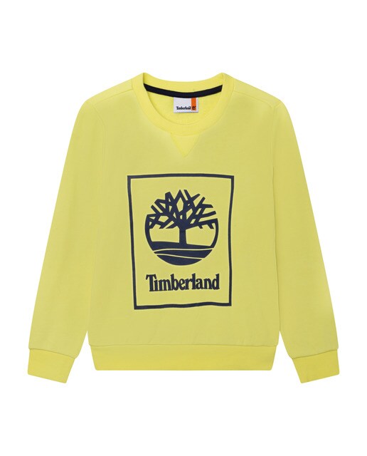 Sudadera de niño en amarillo con dibujo frontal · Timberland · El Corte  Inglés