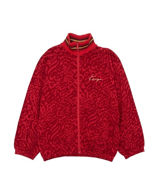 Sudadera de niño en color rojo con cremallera · Kenzo Kids · El Corte Inglés