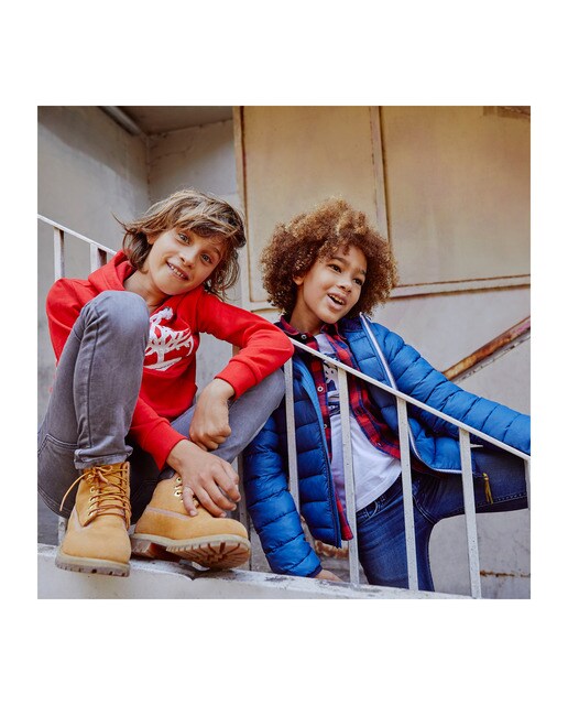 plumifero niño timberland