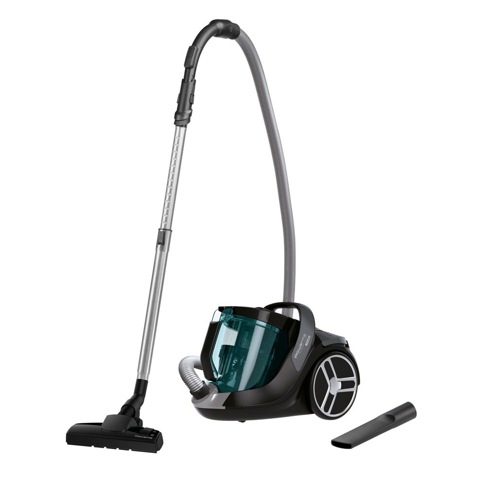 Aspiradora sin bolsa Rowenta - Aspirador Sin Bolsa Silence Force Cyclonic RO7212, 550W, 69dB Verde