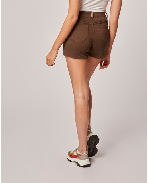 Vestidos Shorts Blanco, Cremallera, Talla 34 Morgan Mujer