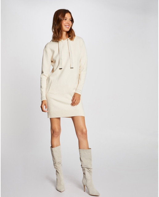 Vestido estilo jersey con capucha · Morgan · El Corte Inglés