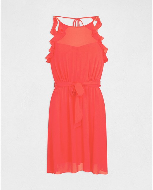 Vestido acampanado con detalles de cadena · Morgan · El Corte Inglés