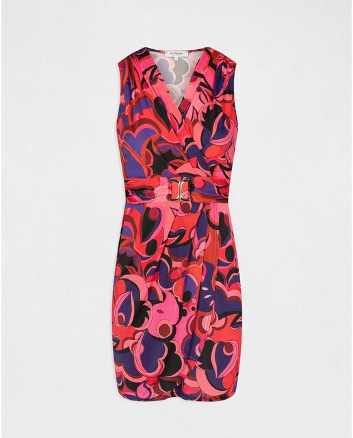 Vestido ajustado con estampado abstracto · Morgan · El Corte Inglés