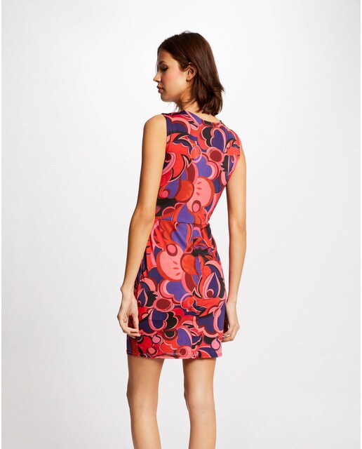 Vestido ajustado con estampado abstracto · Morgan · El Corte Inglés