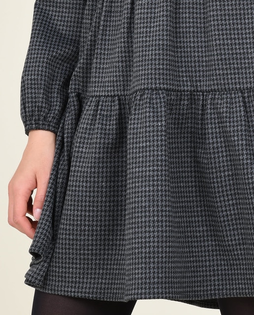 Vestido de manga larga con estampado de cuadros vichy · Lili Sidonio · El  Corte Inglés