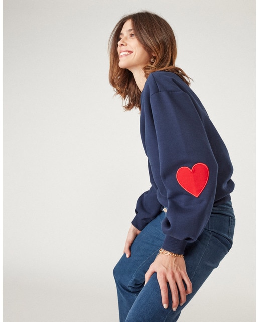 Sudadera Naf Naf Ocolor Para Mujer En Blanco